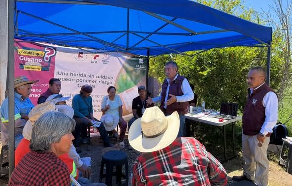Realizan plática sobre el gusano barrenador en Atotonilco de Tula