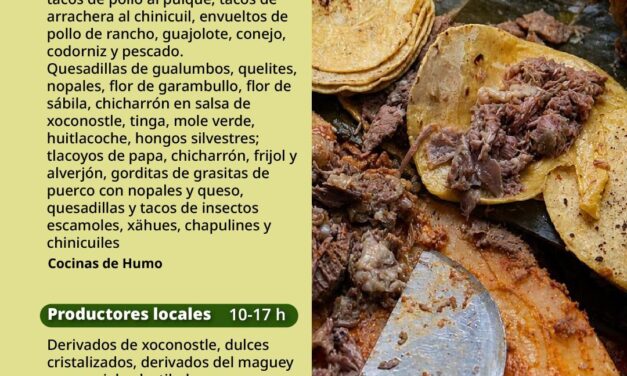 Tula estará presente en el Complejo Cultural los Pinos para demostrar su sabor, cultura y tradición