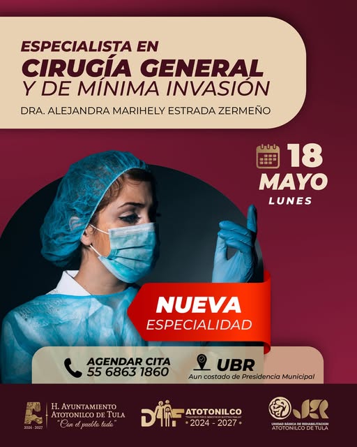 DIF Atotonilco contará con servicio de Cirugía General y de Mínima Invasión