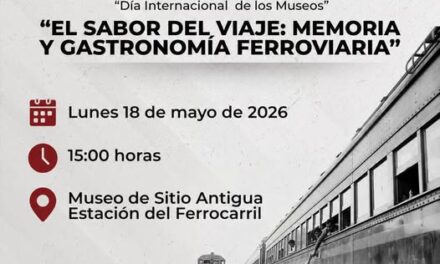 Sumérgete en una en una exposición que remonta a la gastronomía durante los tiempos ferroviarios