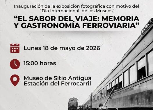 Sumérgete en una en una exposición que remonta a la gastronomía durante los tiempos ferroviarios