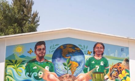 Inauguran mural en escuela secundaria de Tepeji del Río