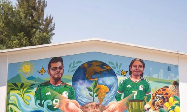 Inauguran mural en escuela secundaria de Tepeji del Río