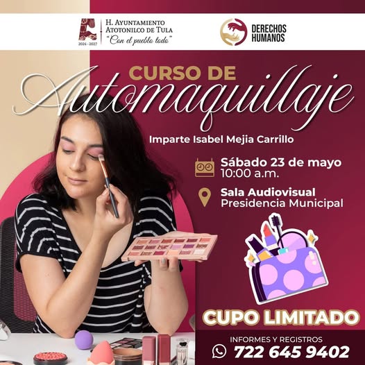 Potencía tus habilidades estéticas con el curso de Automaquillaje en Atotonilco de Tula