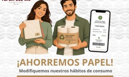 ¿Sabías que fabricar papel consume miles de litros de agua?