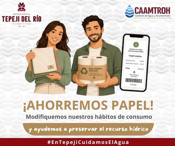 ¿Sabías que fabricar papel consume miles de litros de agua?