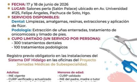 Atotonilco de Tula invita a participar en la Macro Jornada médica de Subespecialidad