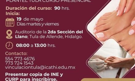 Fomentan el autoempleo en Tula de Allende, con curso de manicure y pedicure