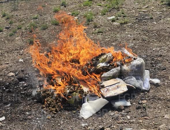 FGR LLEVÓ A CABO UN EVENTO DE INCINERACIÓN DE NARCÓTICOS Y DESTRUCCIÓN DE OBJETOS DE DELITO EN HIDALGO