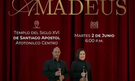 Ofrecerán Concierto Dúo de Violín «Amadeus» en Atotonilco de Tula