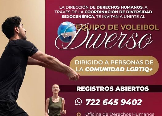 Abren convocatoria para formar Equipo de Voleibol Diverso en Atotonilco deTula