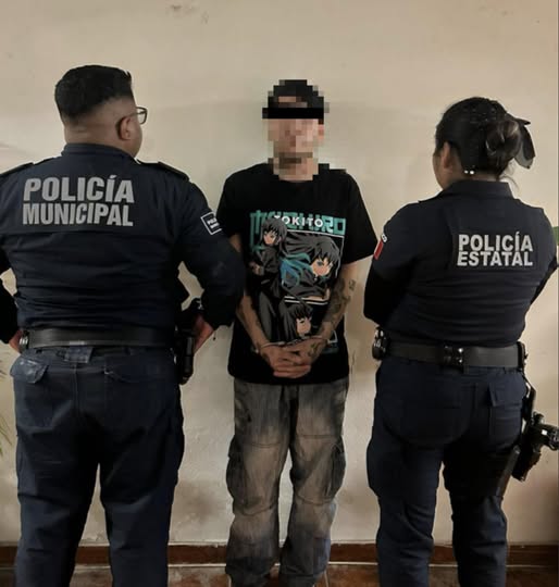 Aseguran a una persona en Tepeji del Río