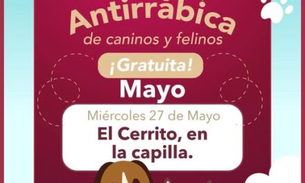 Hoy habrá campaña de esterilización canina y felina en El Cerrito
