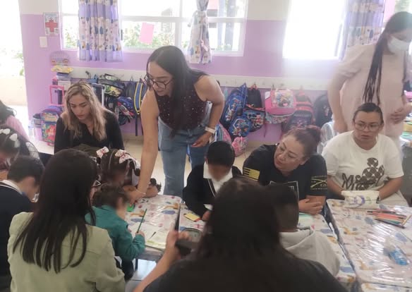 Atotonilco de Tula lleva pláticas de Salud Mental y Emociones a Jardín de Niños de Real de Castilla