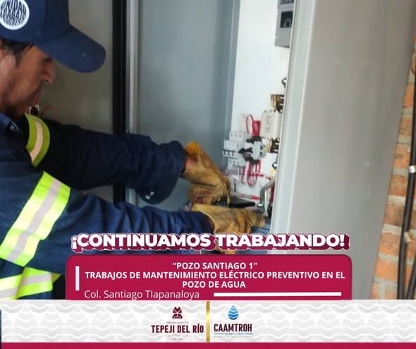 Realizan trabajos preventivos en los pozos de visita de Tepeji del Río