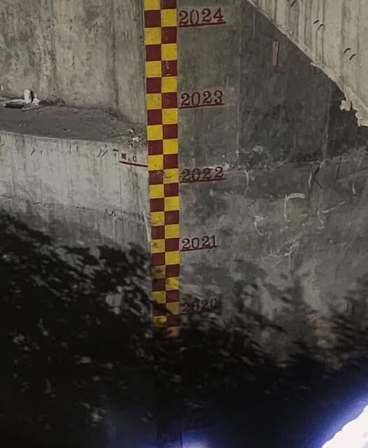 Supervisan niveles en el río Tula tras lluvias