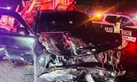 10 personas resultaron lesionadas en accidente múltiple registrado en la Tula Jorobas