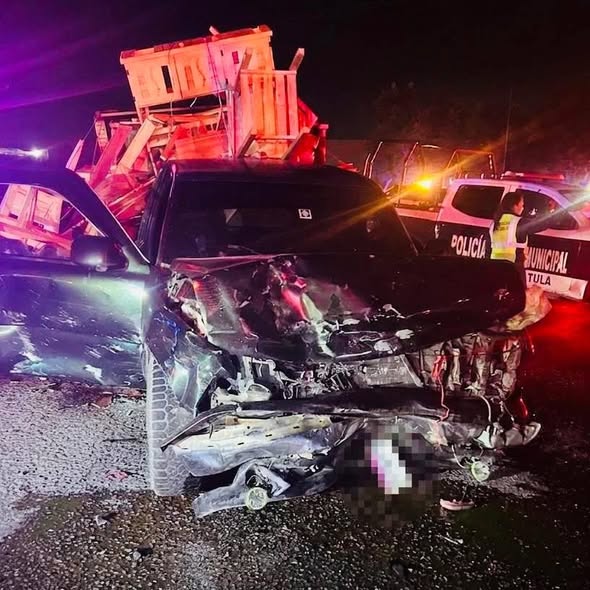 10 personas resultaron lesionadas en accidente múltiple registrado en la Tula Jorobas