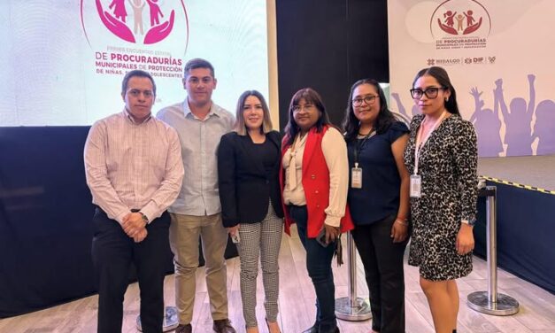 Atotonilco de Tula presente en el Primer Encuentro Estatal de Procuradurías Municipales de Protección de Niñas, Noños y Adolescentes
