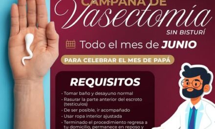 Habrá Campaña de Vasectomía sin bisturí en Atotonilco de Tula