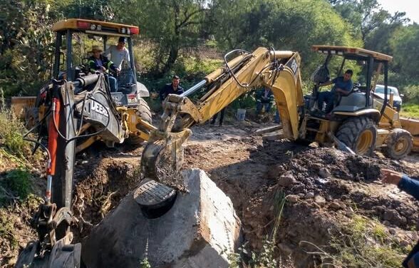 Mejoran condiciones de seguridad y funcionamiento de brocal en El Carmen