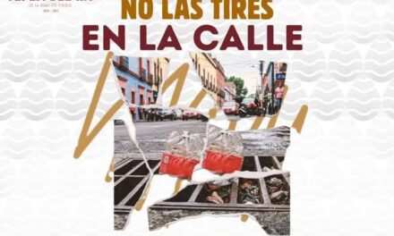 Tirar botellas y basura en la vía pública obstruye las coladeras y provoca encharcamientos e inundaciones severas
