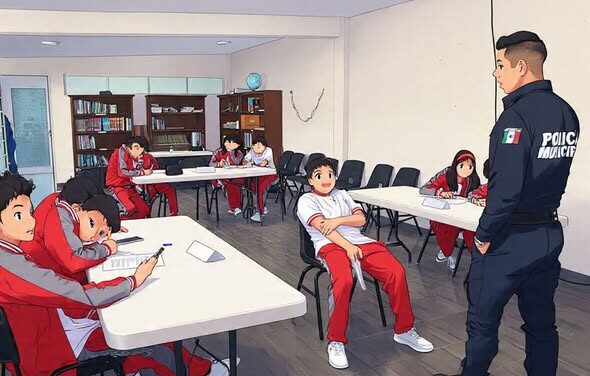 Imparten plática «Adicciones y conductas de riesgo en adolescentes» en centro educativo de Atotonilco de Tula