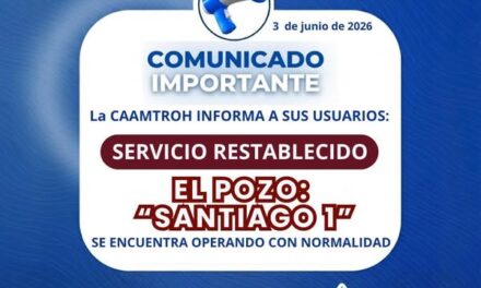 COMUNICADO IMPORTANTE COMISIÓN DE AGUA TEPEJI