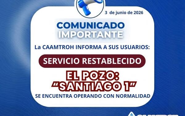 COMUNICADO IMPORTANTE COMISIÓN DE AGUA TEPEJI