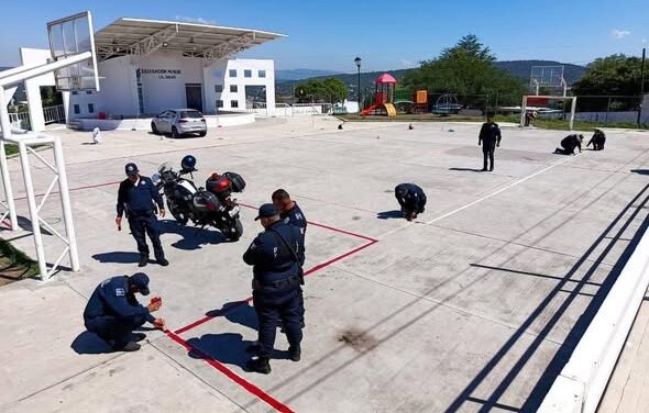 Continúan trabajos de recuperación de espacios públicos en Tula de Allende
