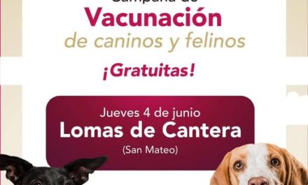 La Unidad Móvil de vacunación antirrábica estará recorriendo las calles de la localidad de Lomas de da Cantera