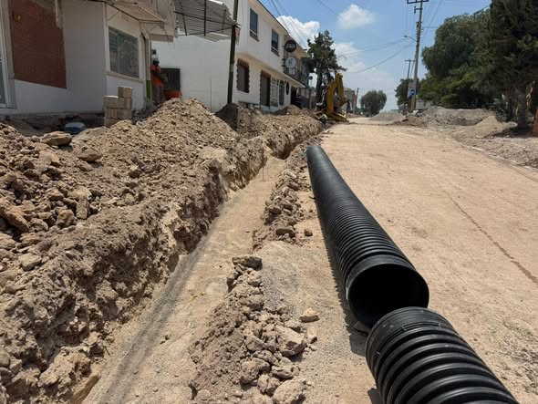 Carretera Atotonilco–Progreso registra 30 % de avance en su segunda etapa