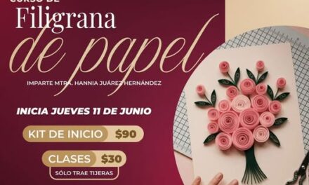 Aprende Filigrama de Papel en Atotonilco de Tula