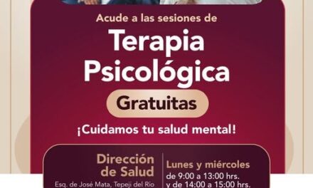 Sesiones Psicológicas gratuitas en Salud Pública de Tepeji del Río
