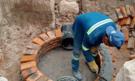 La CAAMTROH continúa trabajando para fortalecer la infraestructura sanitaria del municipio
