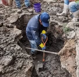 Restablecen funcionamiento de drenaje en Infonavit El Cerrito