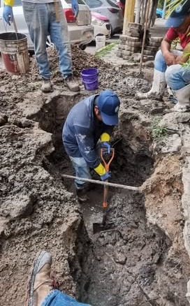 Restablecen funcionamiento de drenaje en Infonavit El Cerrito