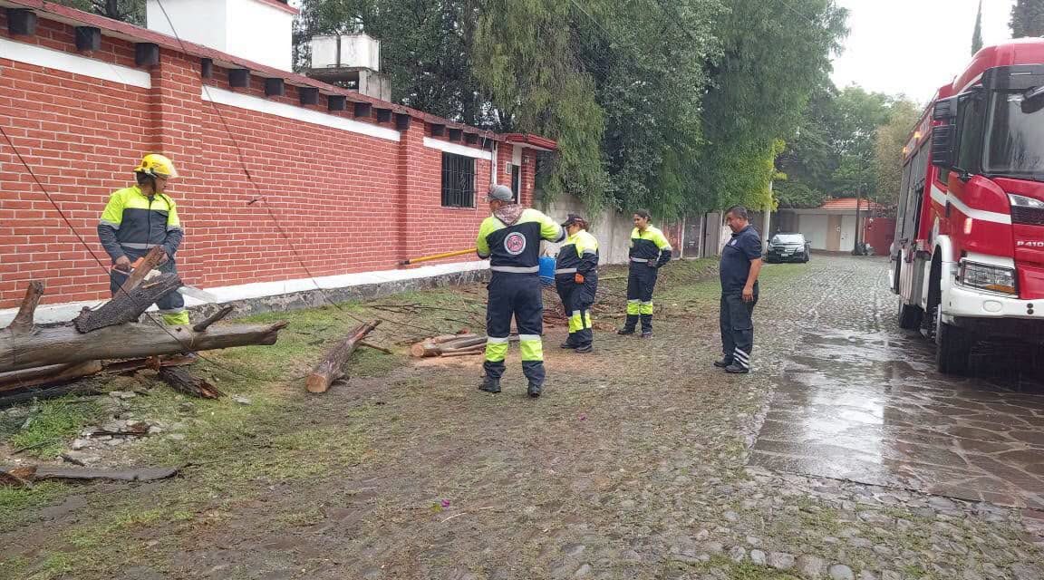CONTINÚAN EN TEPEJI DEL RÍO LOS TRABAJOS DE ATENCIÓN Y RECUPERACIÓN TRAS LAS LLUVIAS