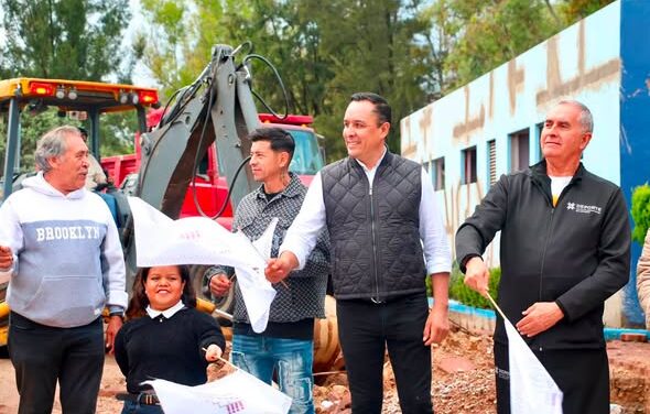 Inicia construcción de cancha de squash y rehabilitación del gimnasio de la Unidad Deportiva de Tula de Allende