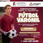 Forma parte del equipo de fútbol varonil de la Instancia Municipal de la Juventud de Atotonilco de Tula