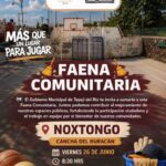 Habrá Faena Comunitaria en Colonia de Tepeji