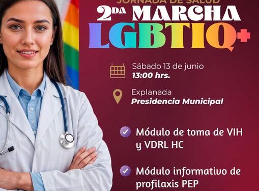 Instalarán Módulos de atención en el marco de la 2da Marcha LGBTIQ+ de Atotonilco de Tula