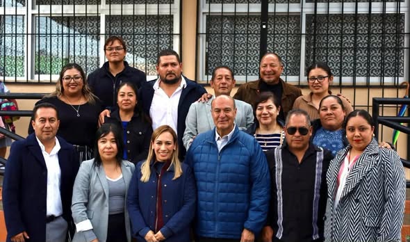Inicia construcción de techumbre en escuela primaria de Tepeji del Río