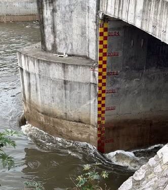 PC Tula informa a la población los niveles del río Tula