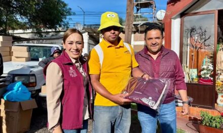 Entregan uniformes y un nuevo camión a Servicios Públicos de Tepeji