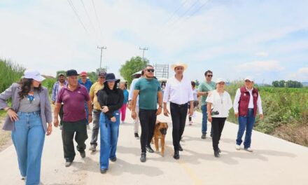 Gobierno municipal de Tula entrega obras de infraestructura en Teocalco, La Amistad y La Romera