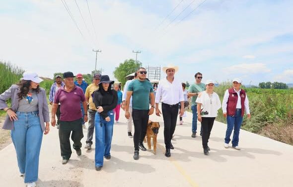 Gobierno municipal de Tula entrega obras de infraestructura en Teocalco, La Amistad y La Romera
