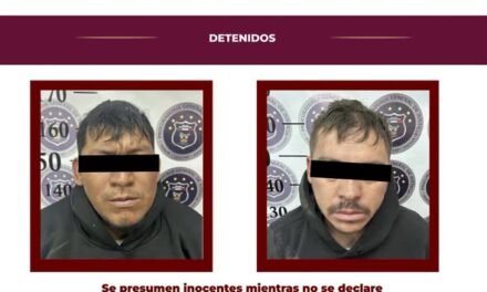 AIC asegura 7 mil 500 dosis de droga y detiene a dos hombres en Tlaxcoapan