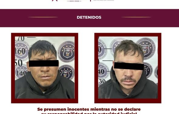 AIC asegura 7 mil 500 dosis de droga y detiene a dos hombres en Tlaxcoapan