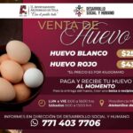 Inicia programa social de venta de huevo a precio preferencial en Atotonilco de Tula